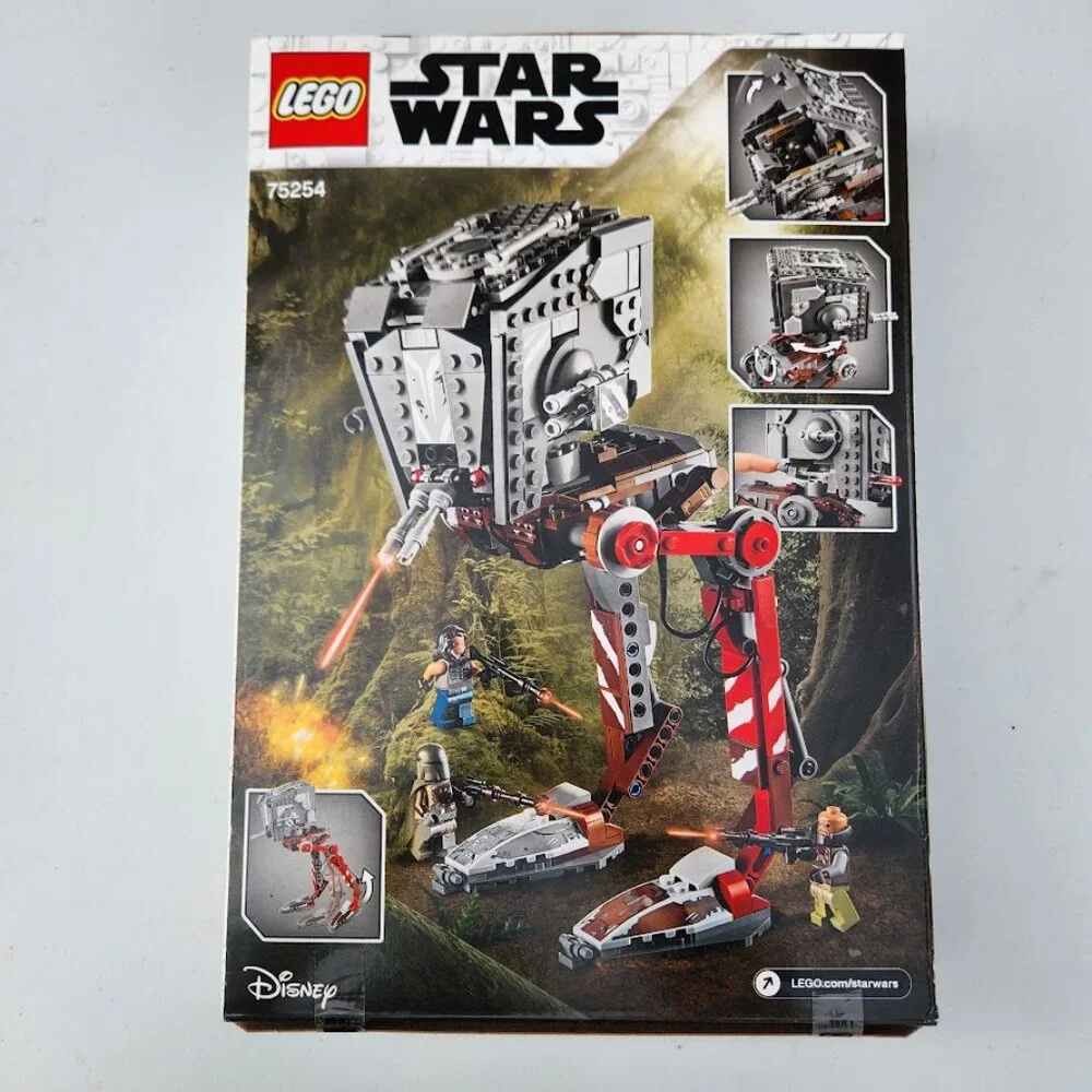 BRAND NEW LEGO Star Wars AT-ST Raider 75254 Minifigures Mandalorian 540 Pieces I